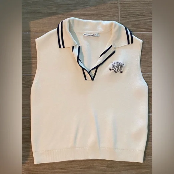 LUXELOFT SLEEVELESS SWEATER POLO - Picture 2 of 2